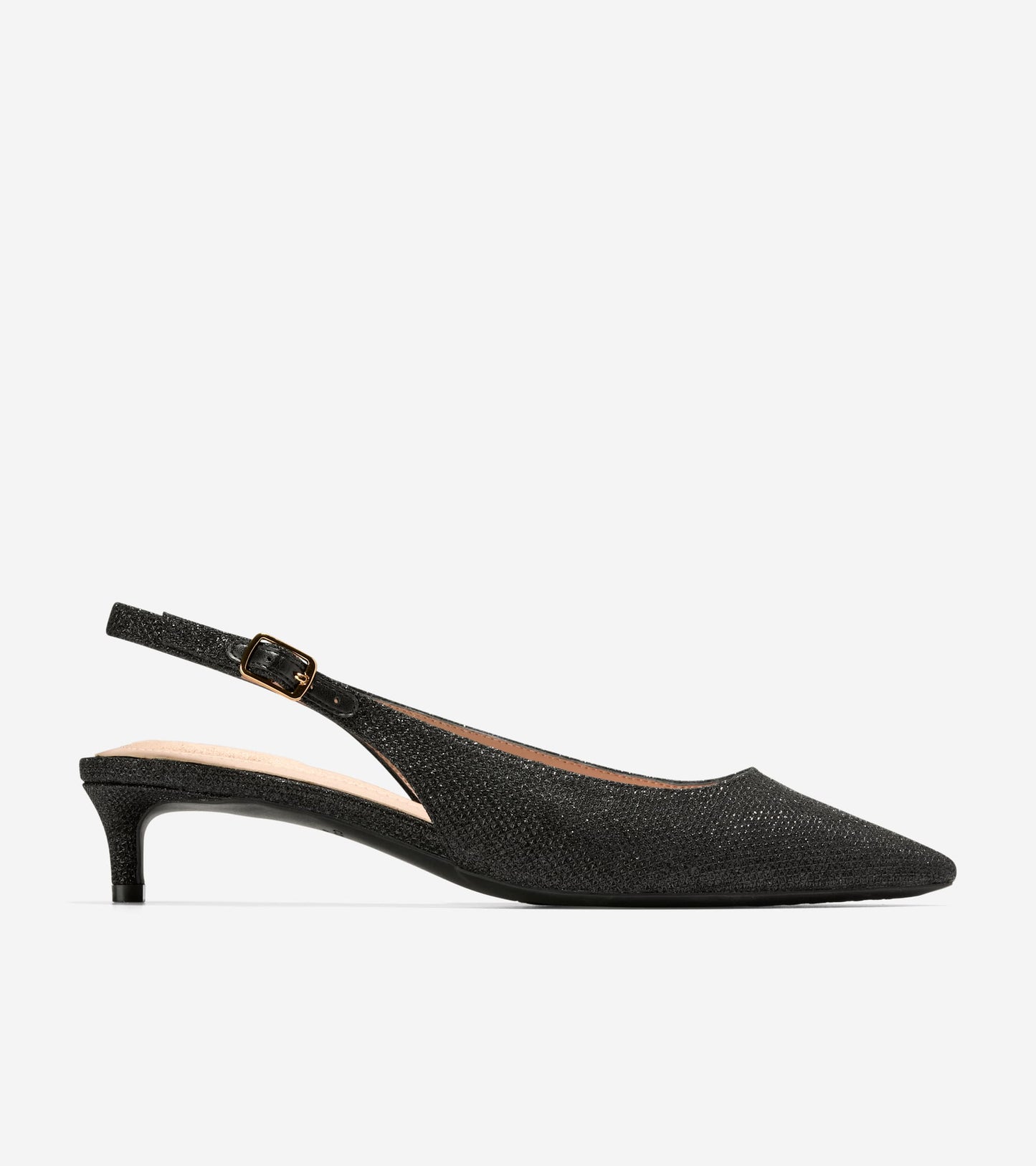 W35077:BLACK GLITTER MESH