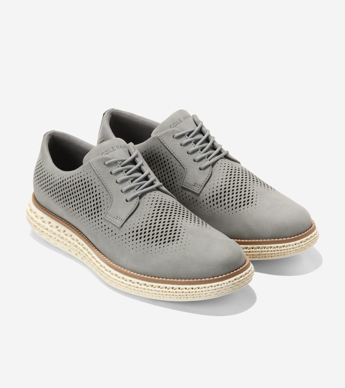 C44913:ULTIMATE GRAY NUBUCK / NATURAL / IVORY