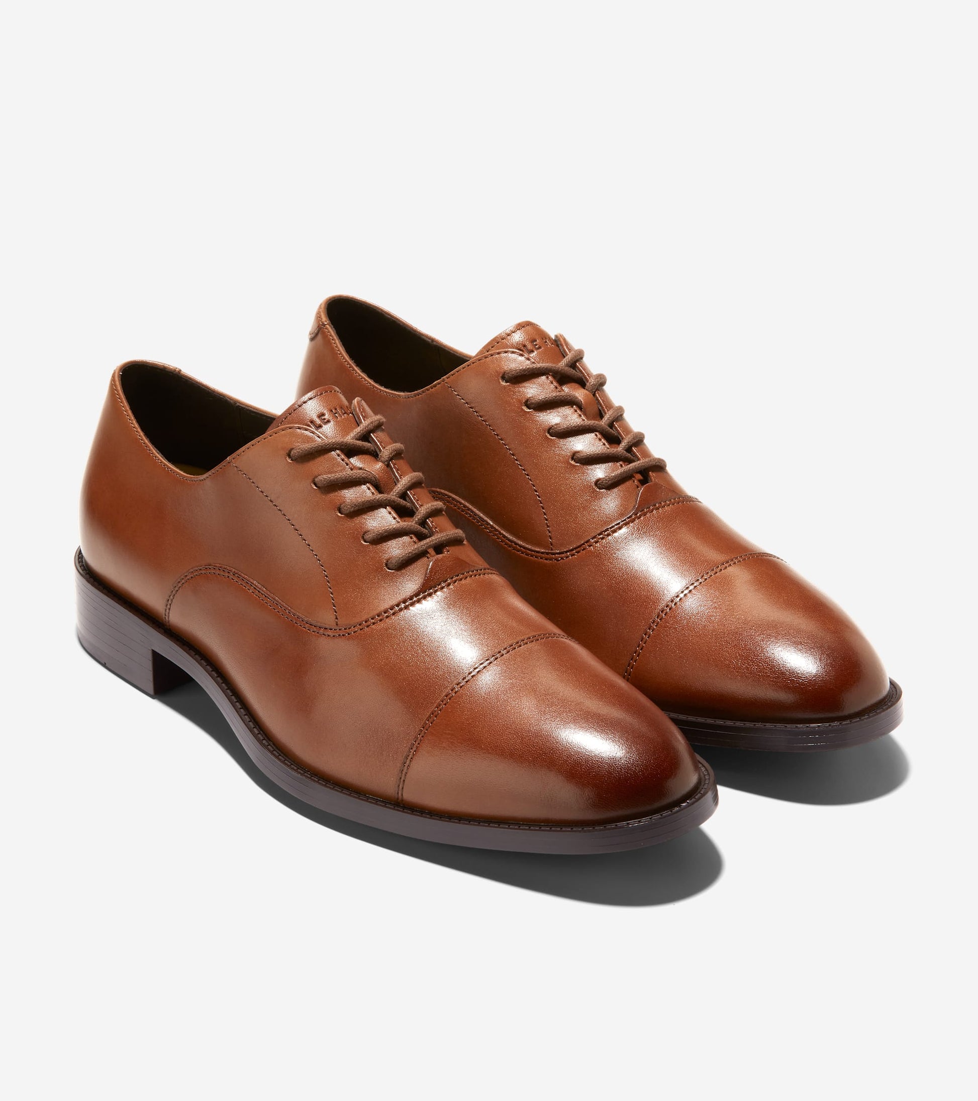men's hawthorne lace-up cap-toe oxford dress shoes Cole Haan Men's Hawthorne Lace Up Cap Toe Oxford Dress Shoes - Black
