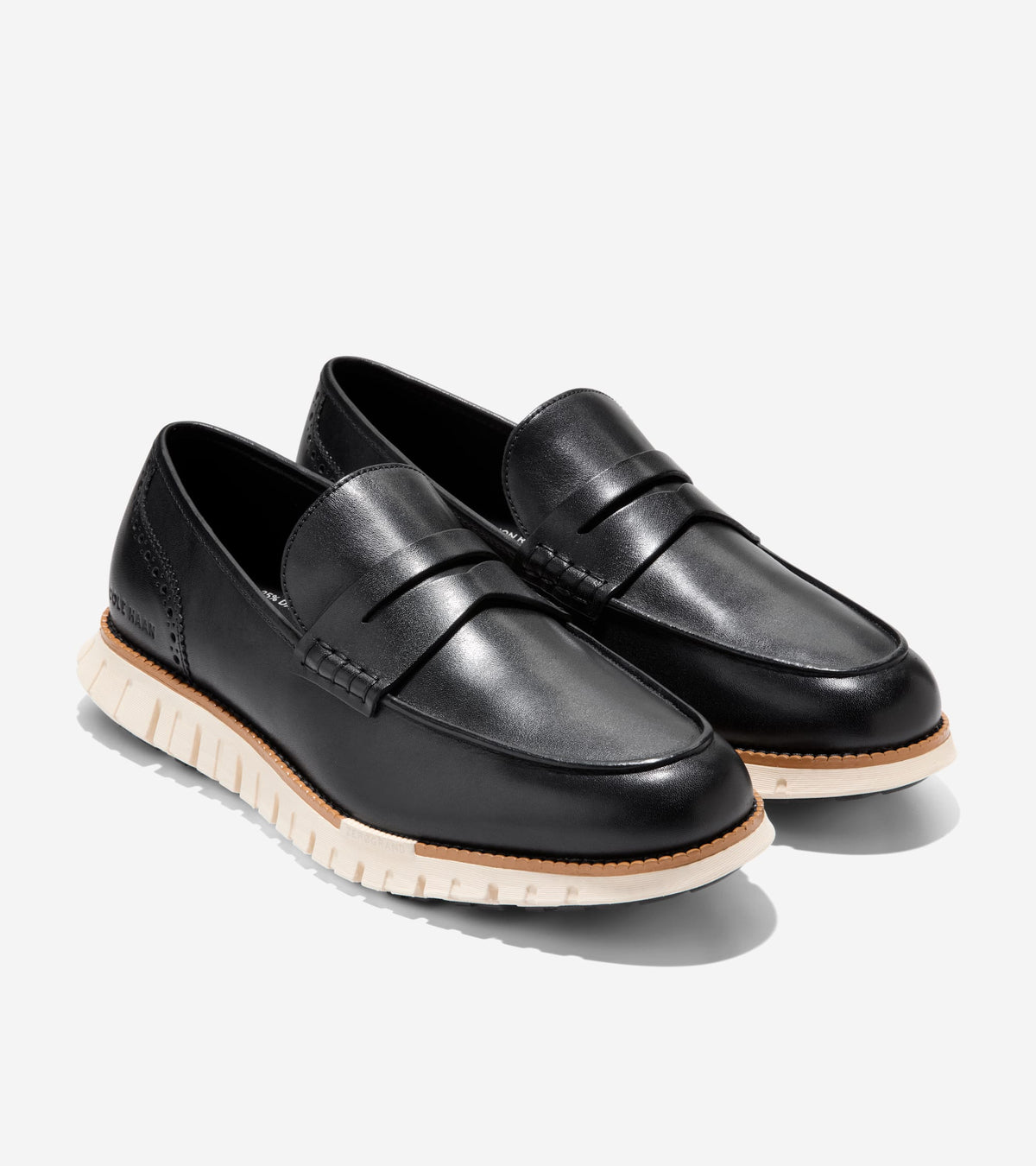 C40492:BLACK / NATURAL TAN/ IVORY