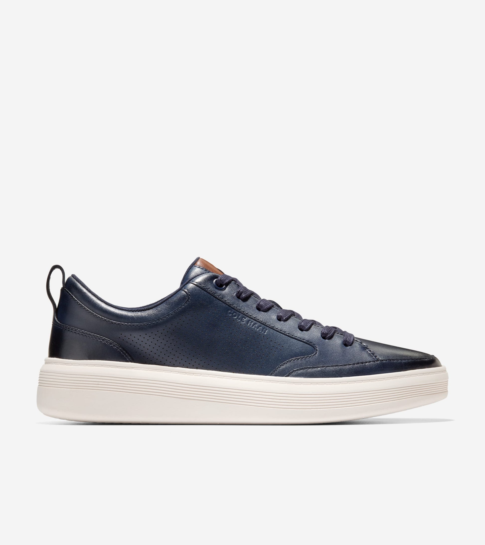 C39838:NAVY BLAZER / BRITISH TAN / IVORY