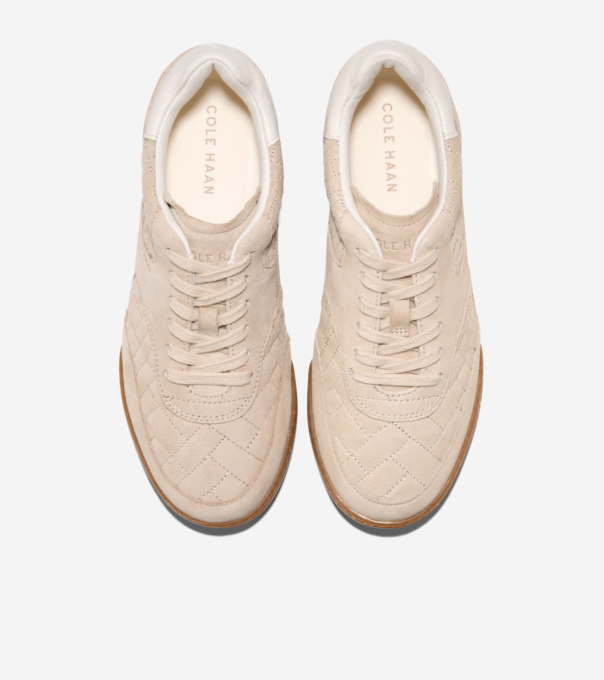 W33763:CH LT SESAME SUEDE/IVORY