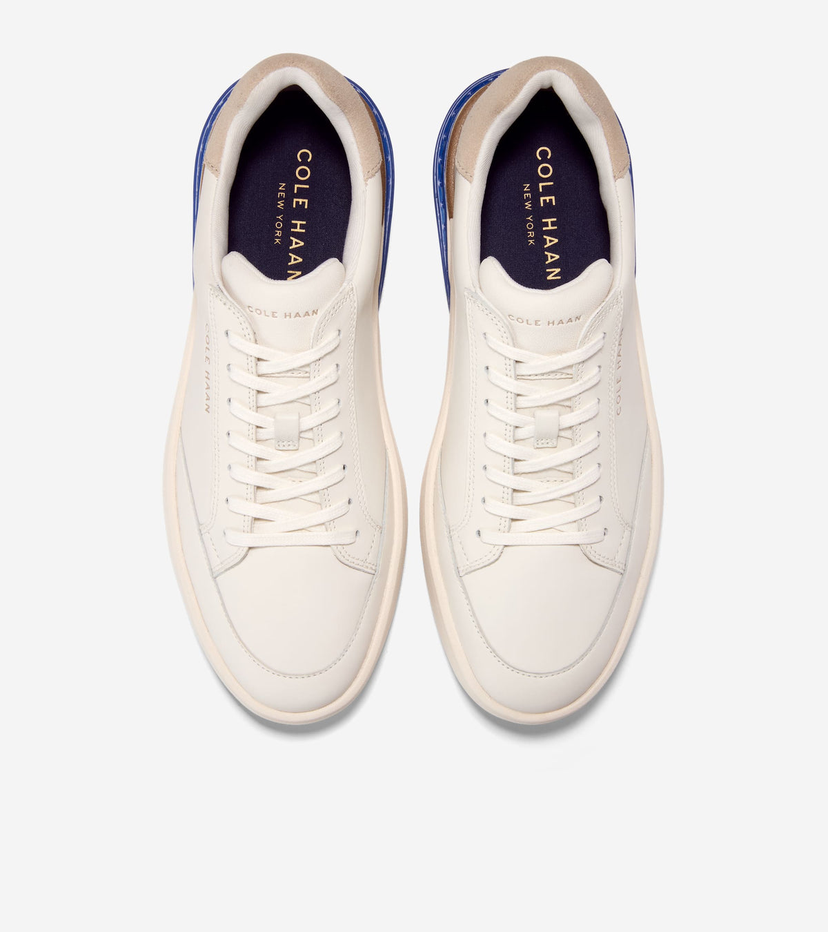 C43417:IVORY / TRUE BLUE / IVORY