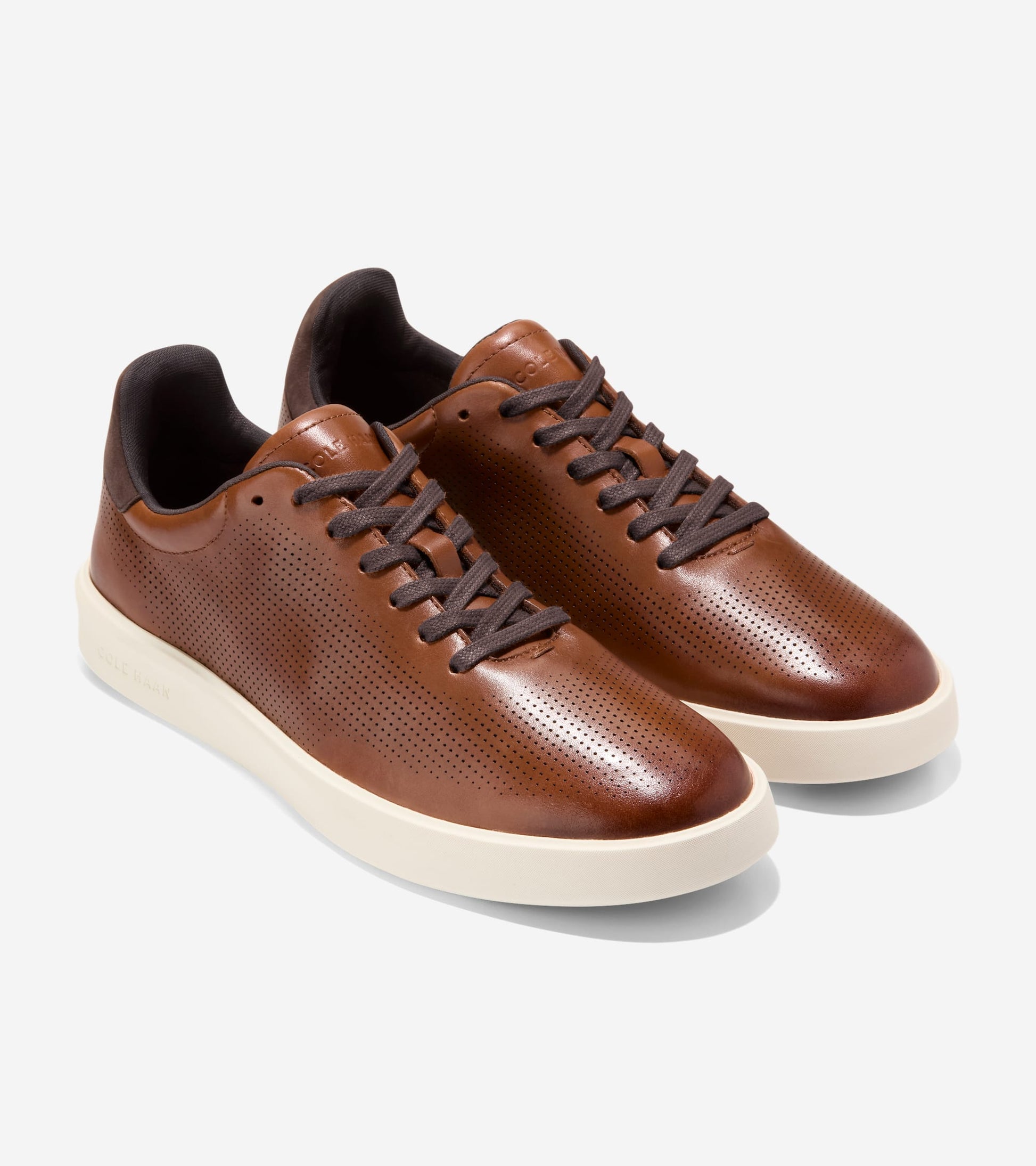 C40603:BRITISH TAN / CH DK CHOCOLATE / IVORY