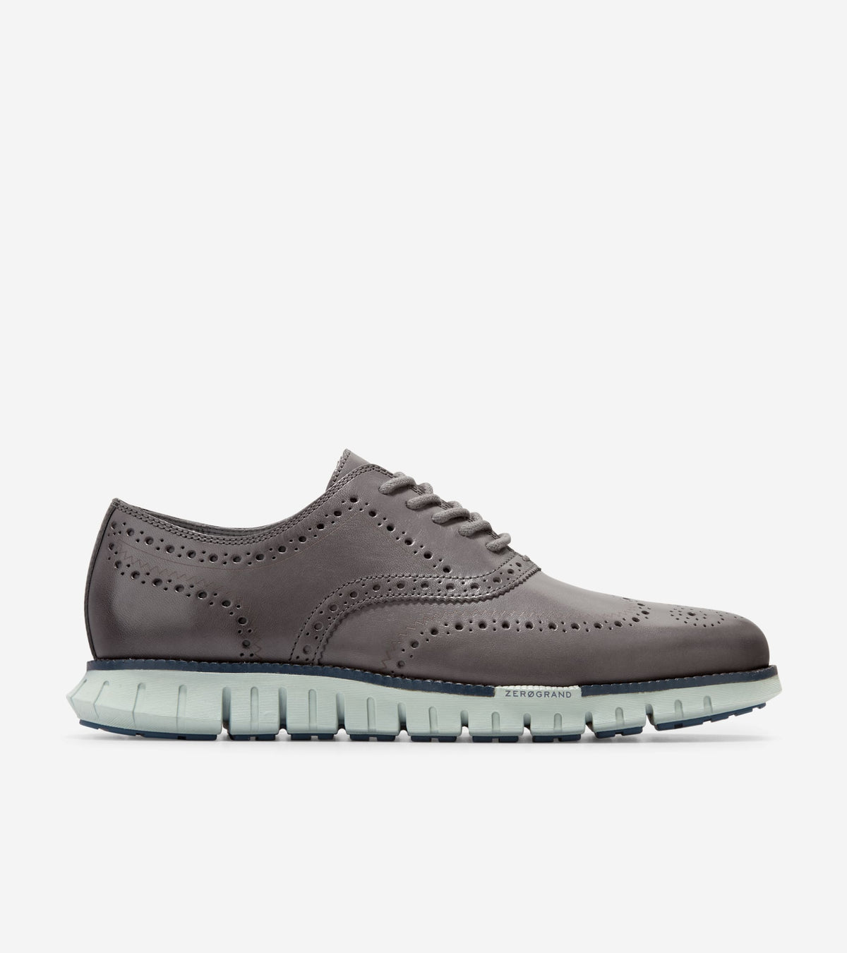 Cole Haan Zerogrand Gray Suede Wingtip Oxford Shoes Men\'s Size 7 C22626 Preppy Men main image 2