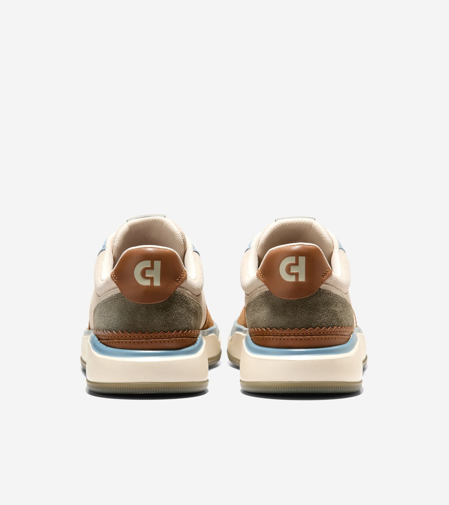 C39690:FADED DENIM SUEDE / LT SESAME / IVORY