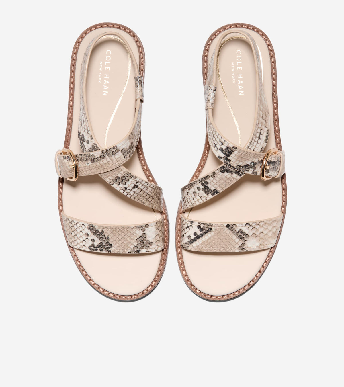 W35572:MOJAVE SNAKE PRINT LEATHER