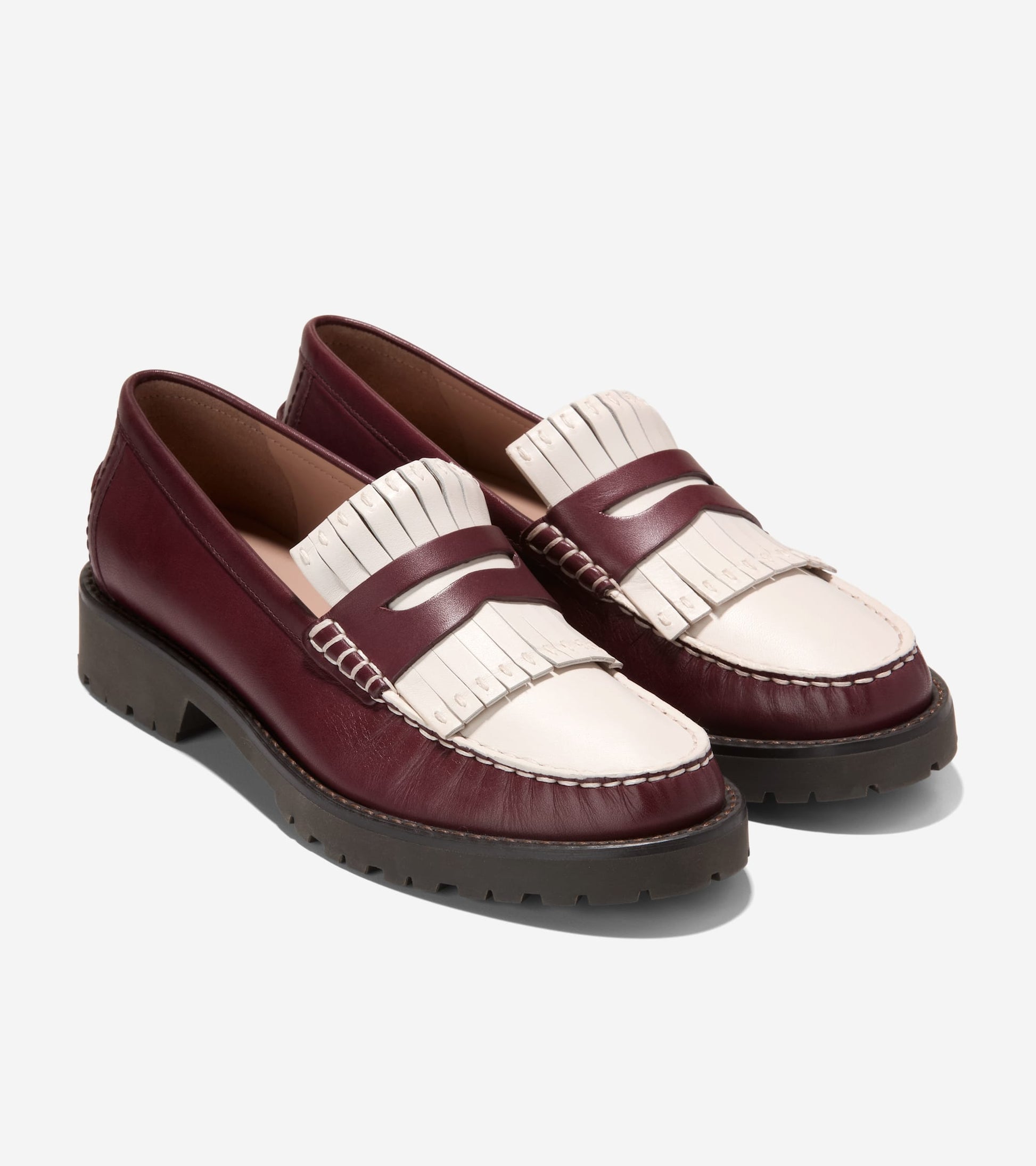 W35069:CH BLACK GARNET LEATHER