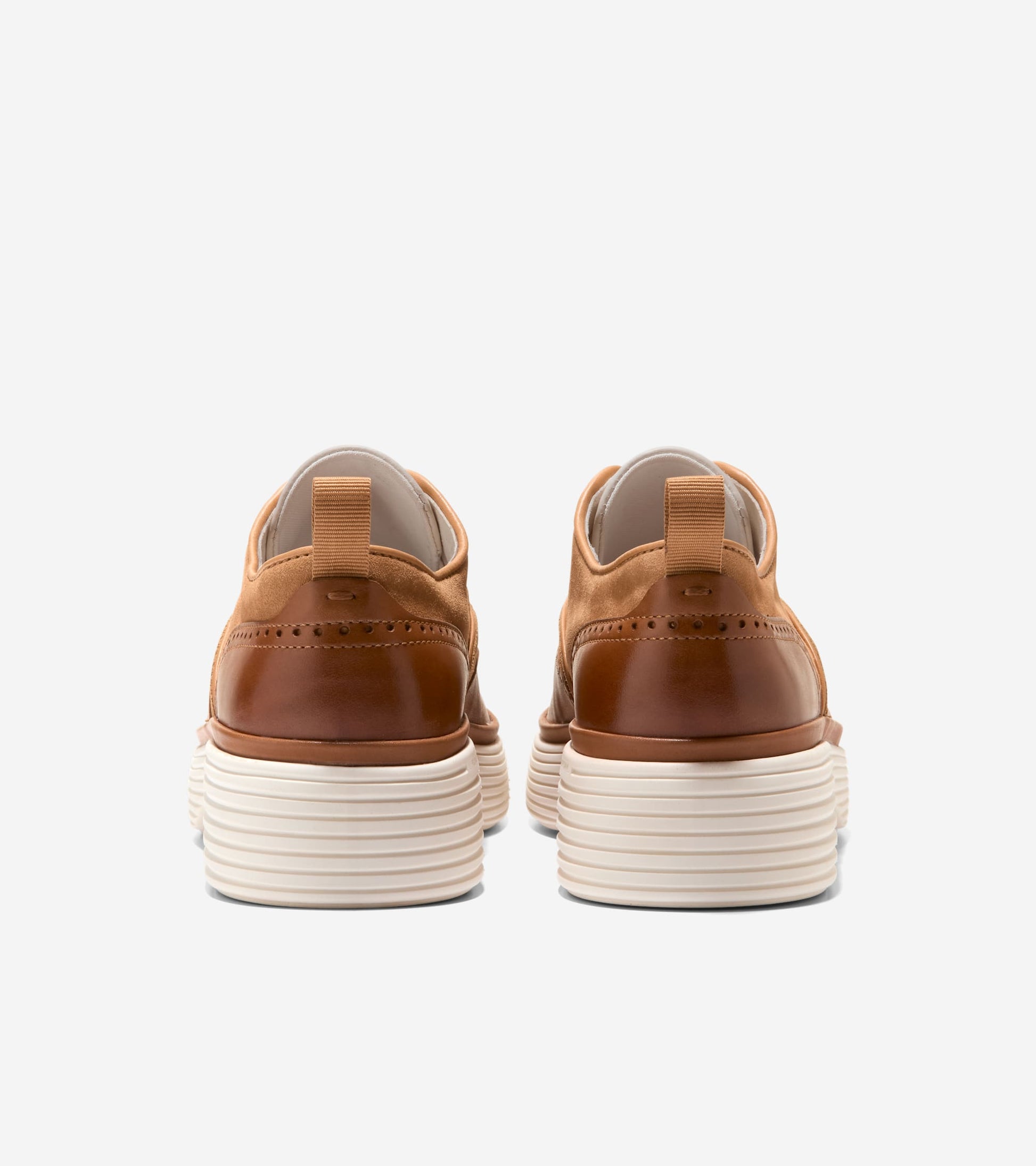 W35200:BRIT TAN/IVORY/BISCUIT SUEDE