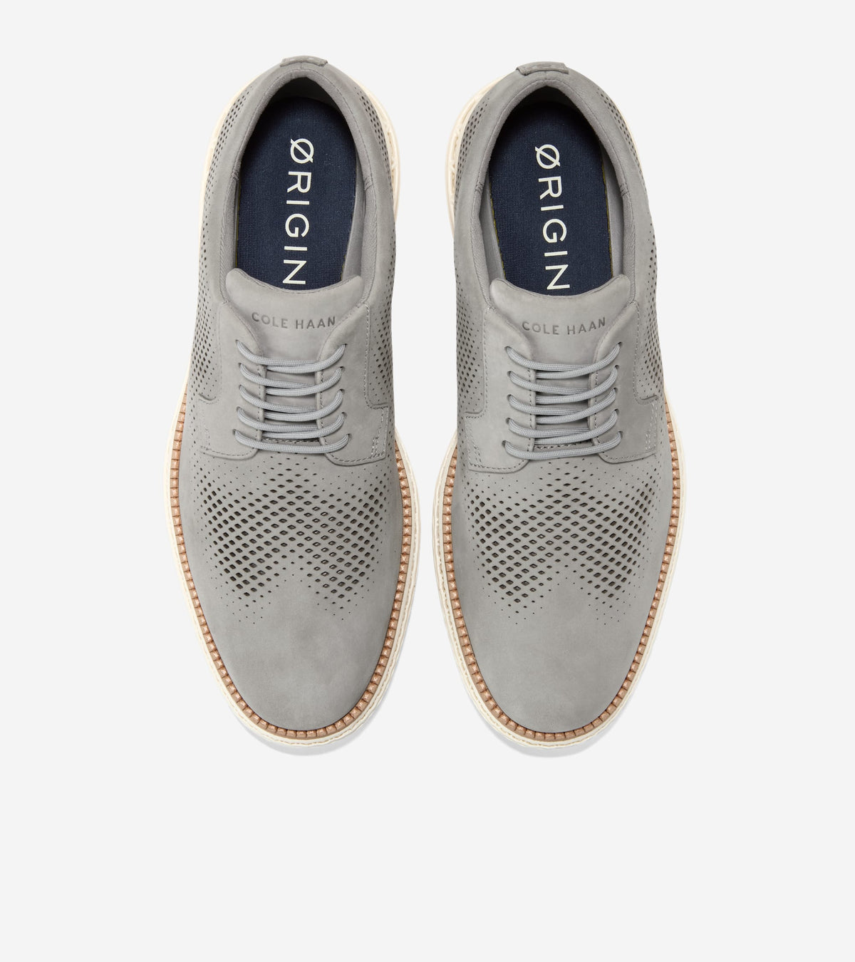 C44913:ULTIMATE GRAY NUBUCK / NATURAL / IVORY
