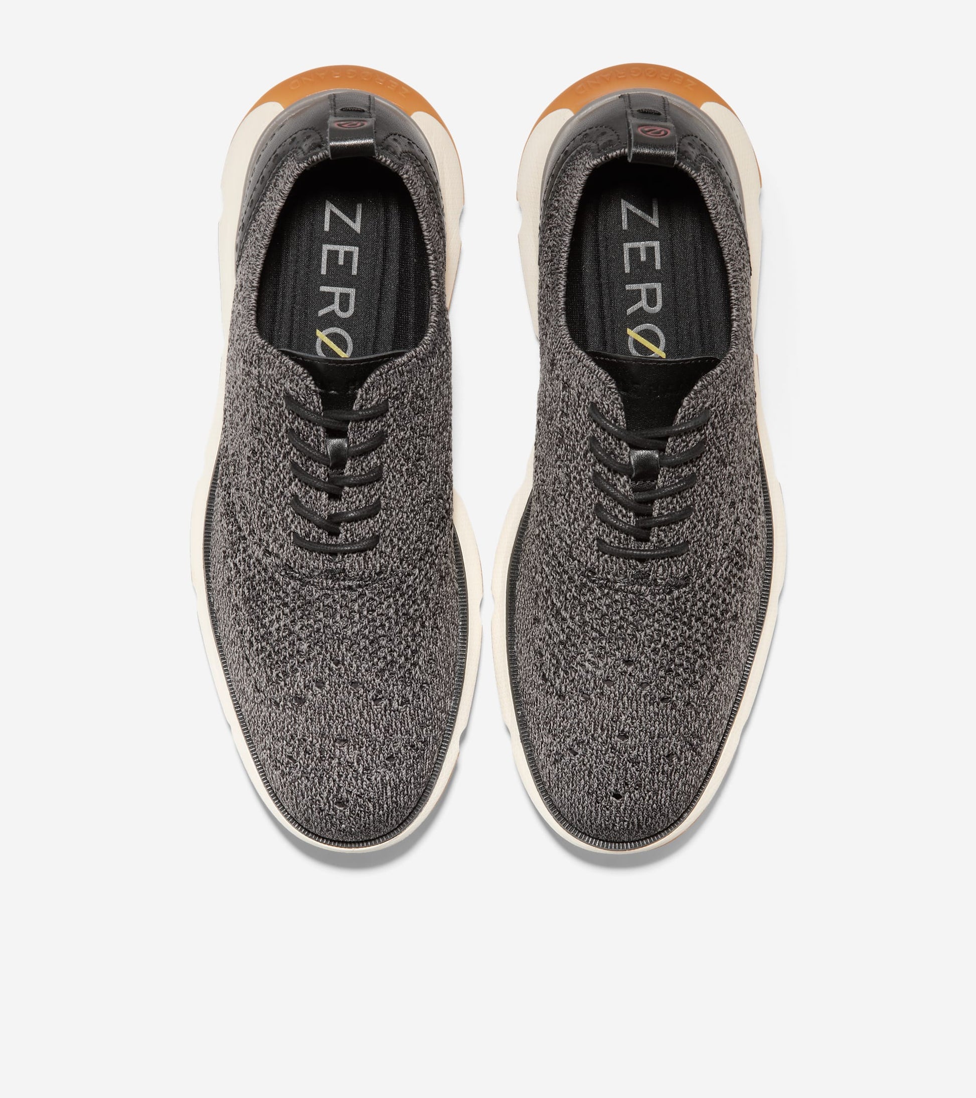C35370:BLACK TWISTED KNIT/IVORY-GUM