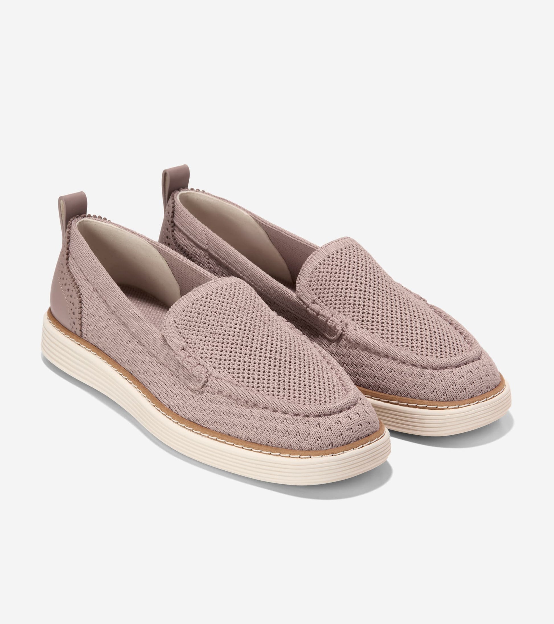 W33446:ETHEREA KNIT/LEATHER/IVORY