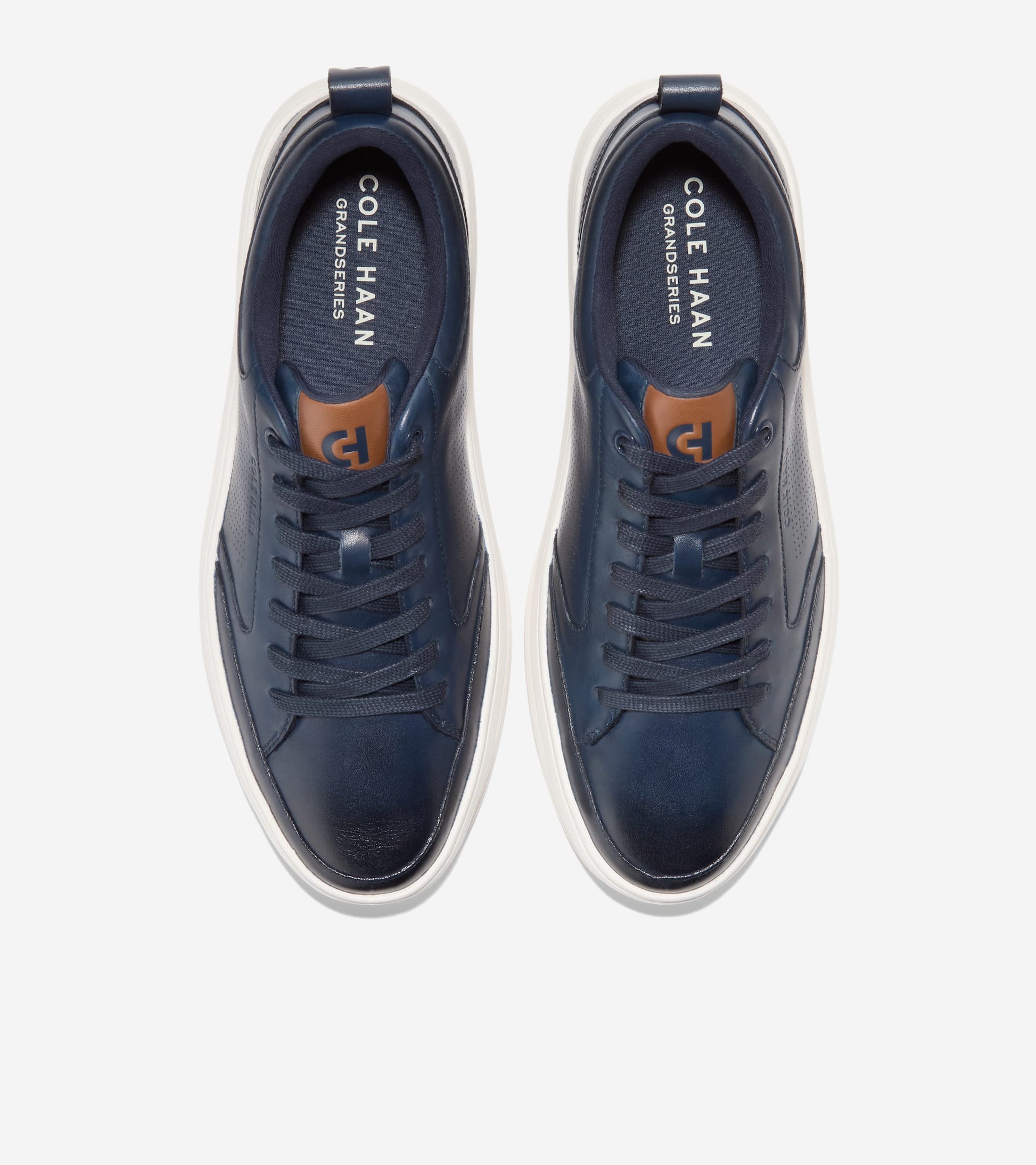 C39838:NAVY BLAZER / BRITISH TAN / IVORY